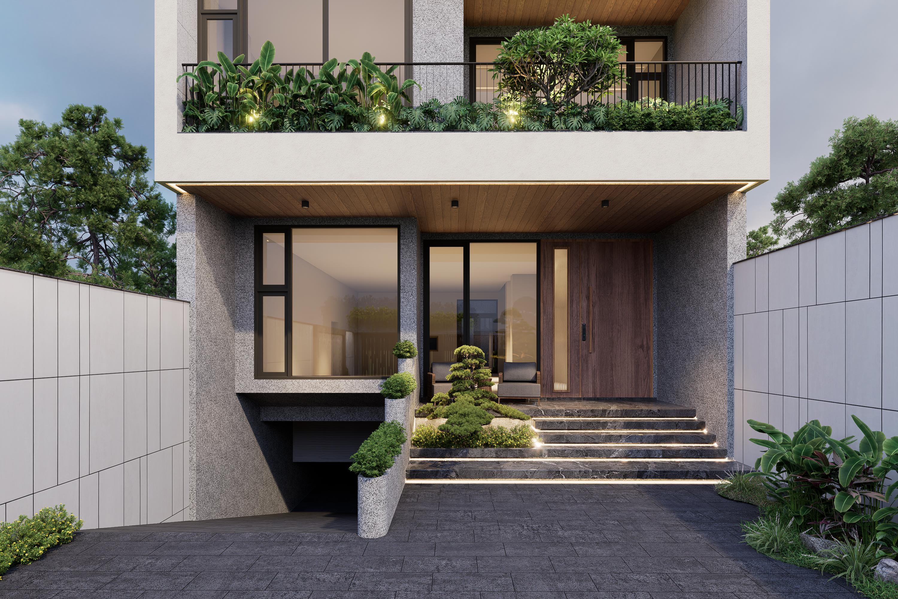 Villa phố — Gò Vấp — góc nhìn 3